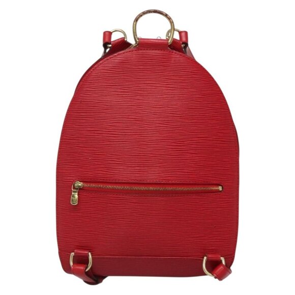 LOUIS VUITTON Epi Mabillon Backpack Castilian Red LV Auth - Picture 3 of 16